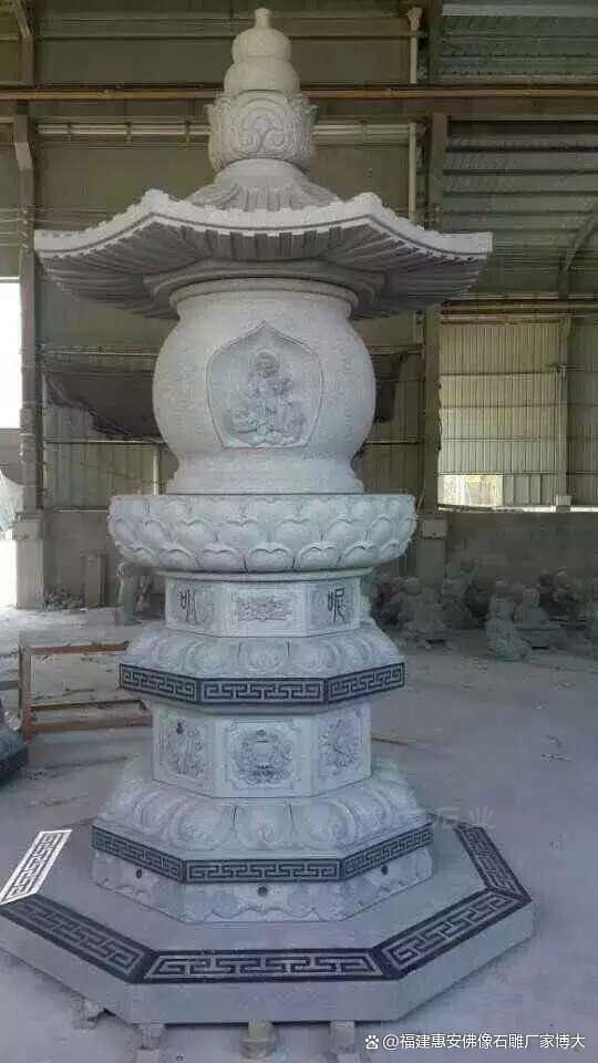 在风水布局中的作用开元棋牌石雕佛塔(图4)